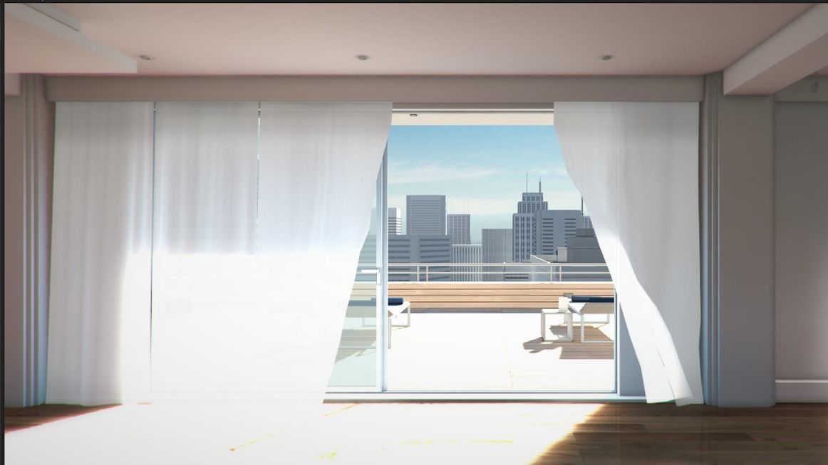 Modern loft full pack Low-poly 3D model_648