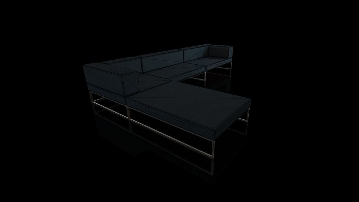 Modern loft full pack Low-poly 3D model_156