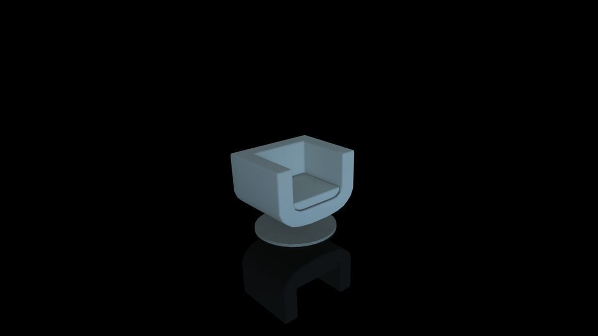 Modern loft full pack Low-poly 3D model_541