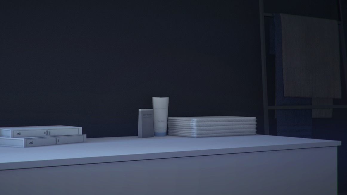 Modern loft full pack Low-poly 3D model_471