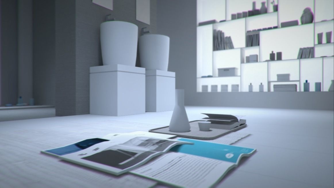 Modern loft full pack Low-poly 3D model_386