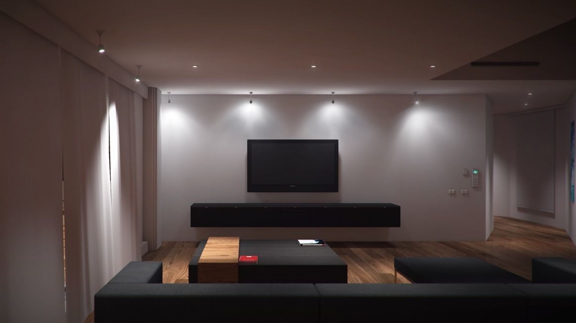 Modern loft full pack Low-poly 3D model_152