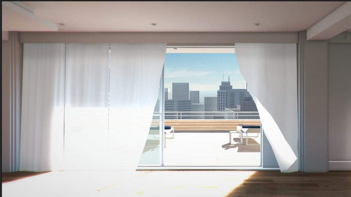 Modern loft full pack Low-poly 3D model_649