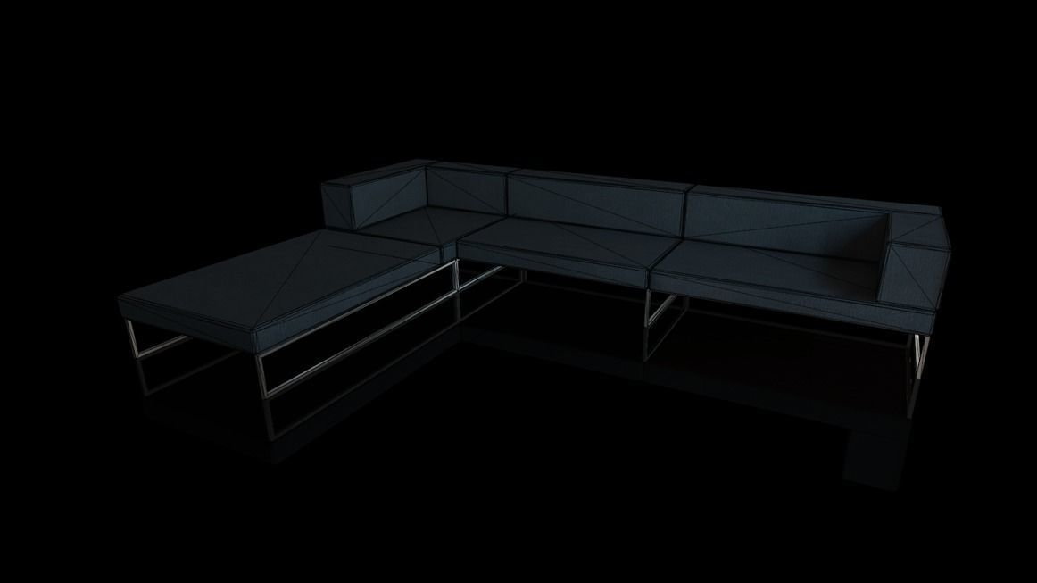 Modern loft full pack Low-poly 3D model_154