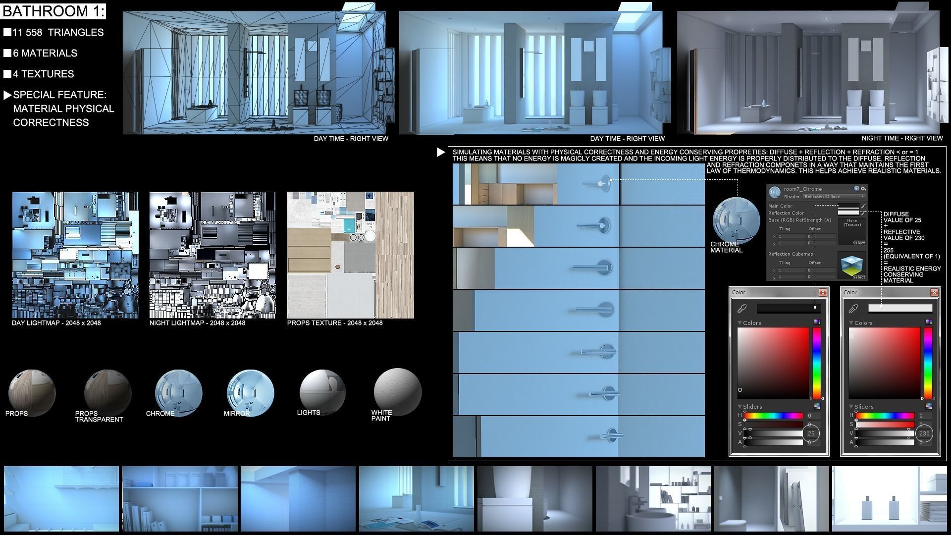 Modern loft full pack Low-poly 3D model_60