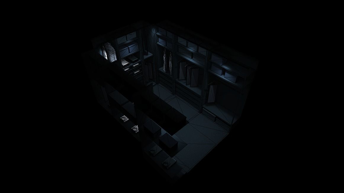 Modern loft full pack Low-poly 3D model_554