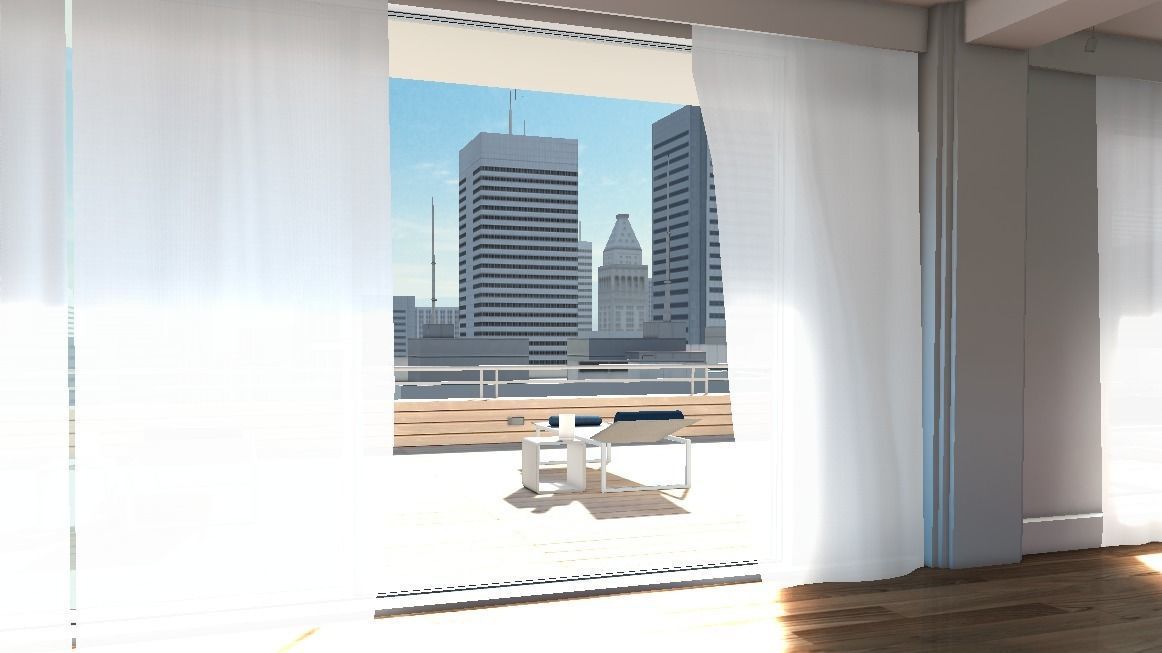 Modern loft full pack Low-poly 3D model_639