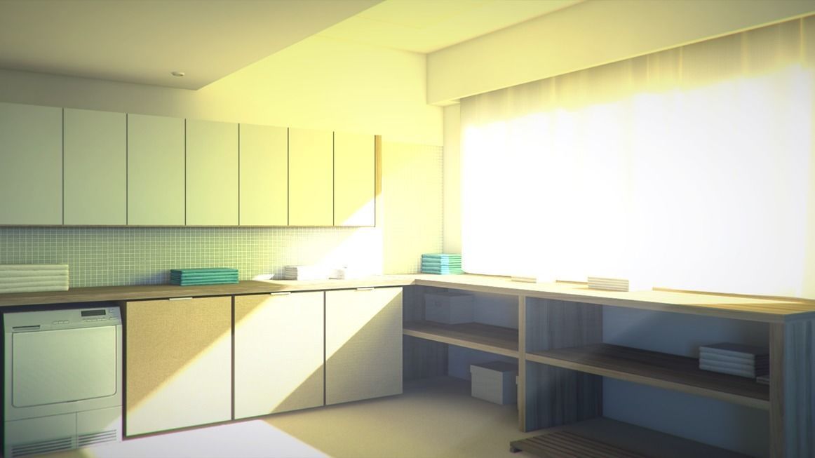 Modern loft full pack Low-poly 3D model_21