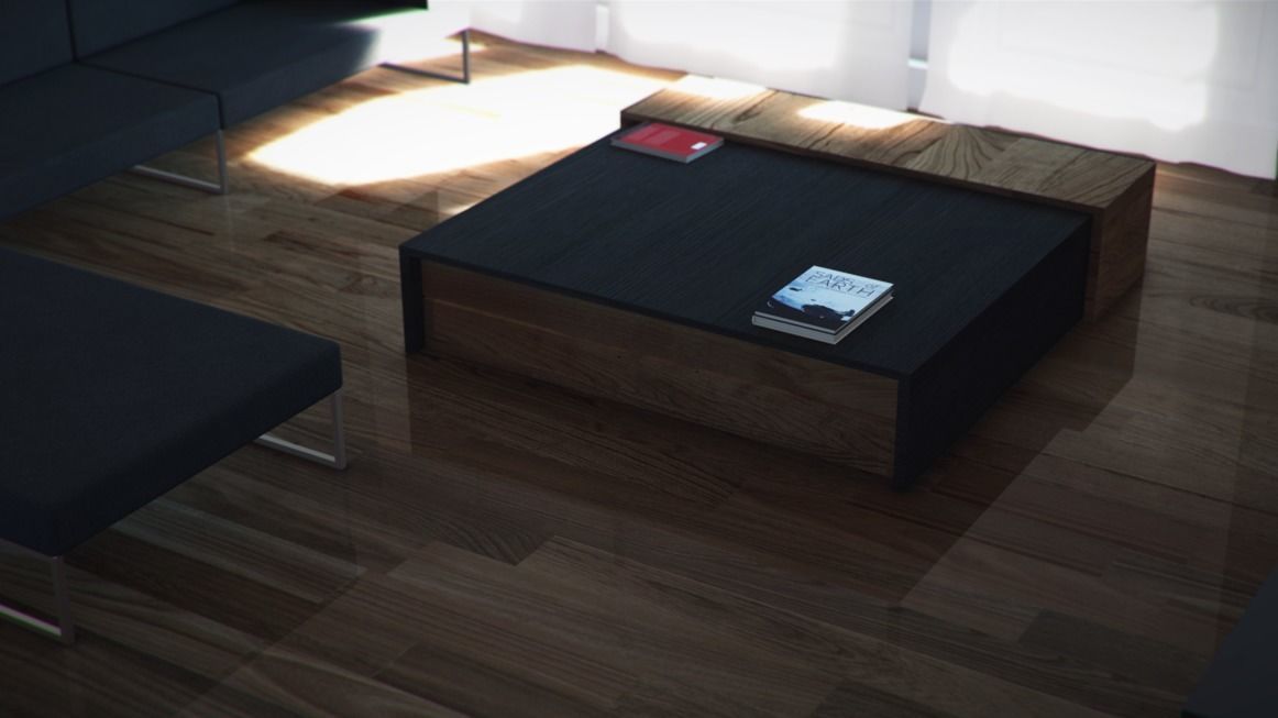 Modern loft full pack Low-poly 3D model_28