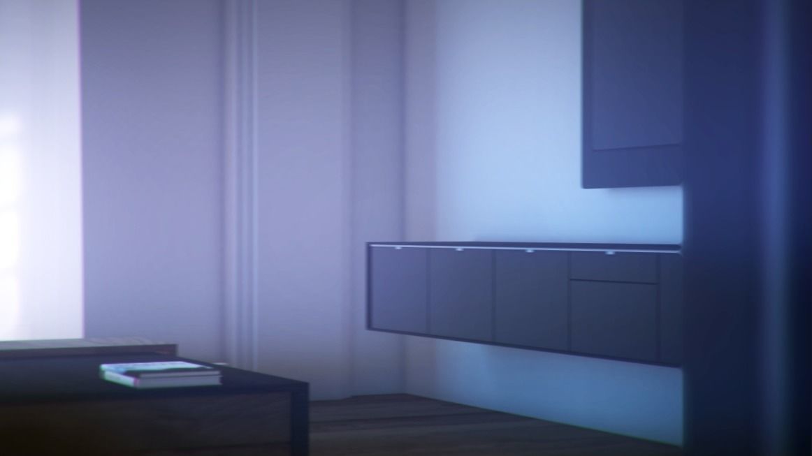 Modern loft full pack Low-poly 3D model_132