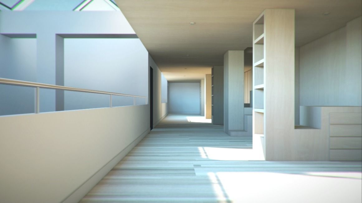 Modern loft full pack Low-poly 3D model_54