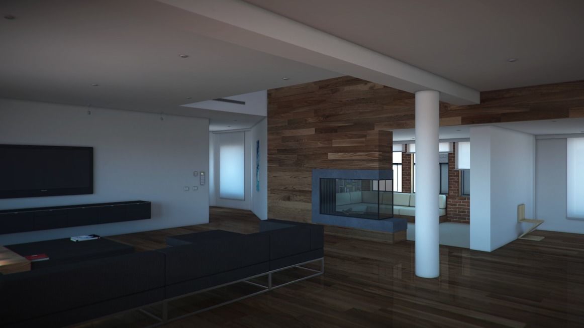 Modern loft full pack Low-poly 3D model_26