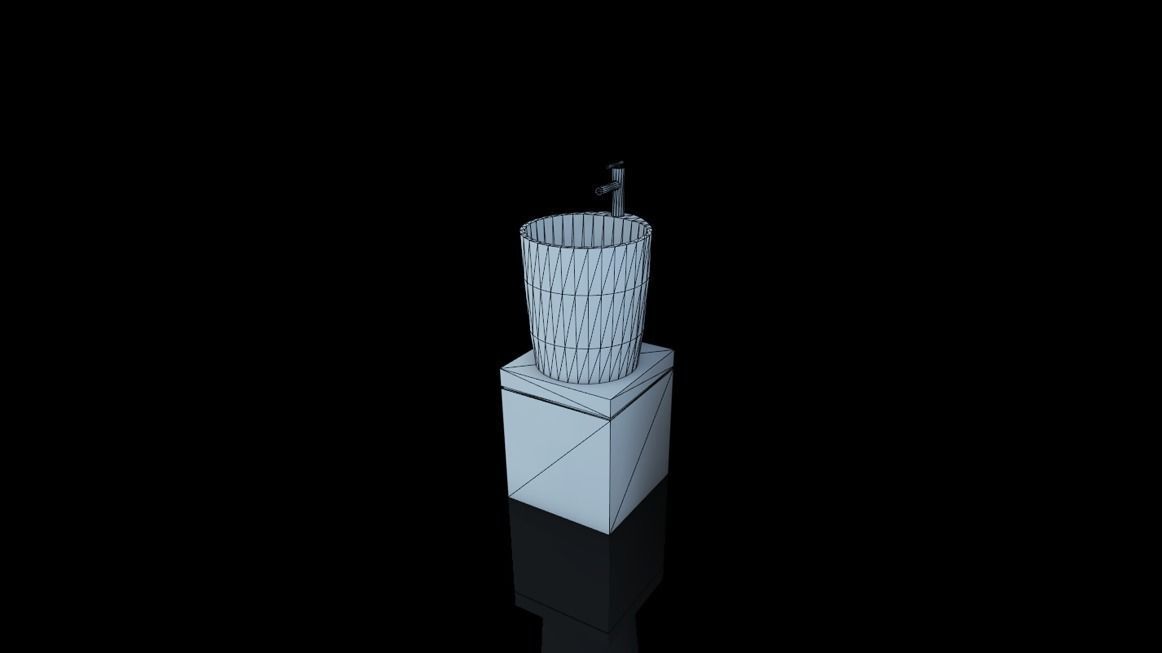 Modern loft full pack Low-poly 3D model_413