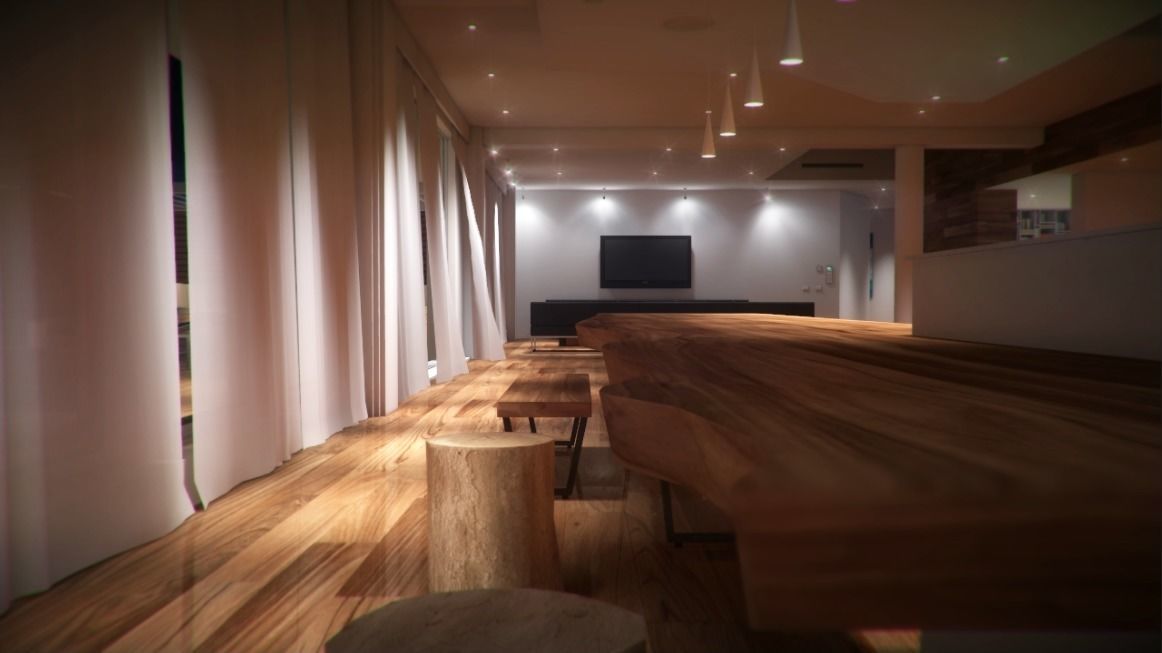 Modern loft full pack Low-poly 3D model_35
