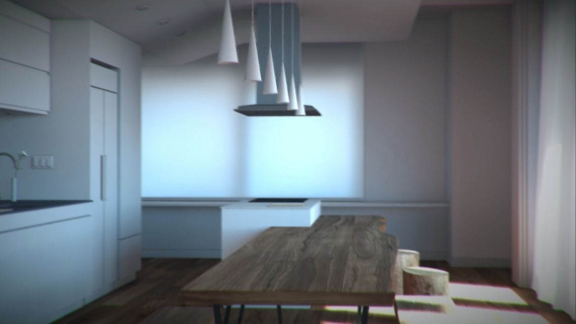 Modern loft full pack Low-poly 3D model_181