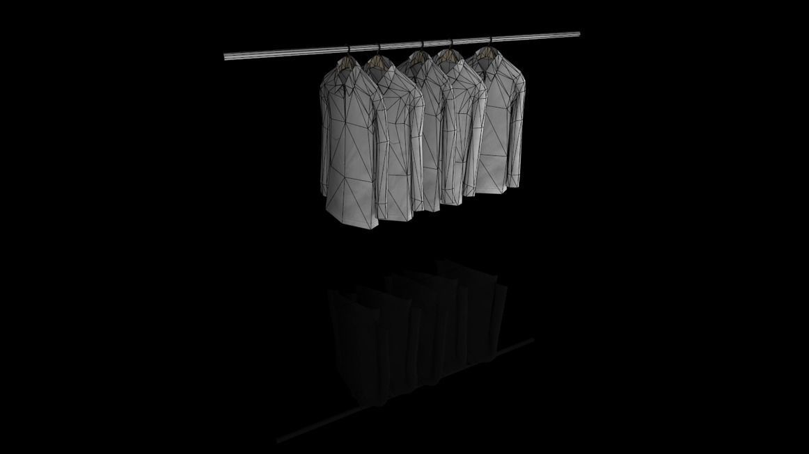 Modern loft full pack Low-poly 3D model_558