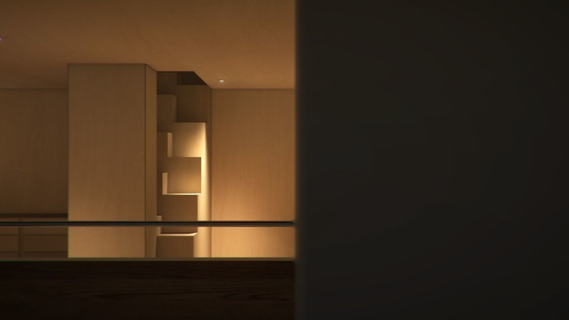 Modern loft full pack Low-poly 3D model_377