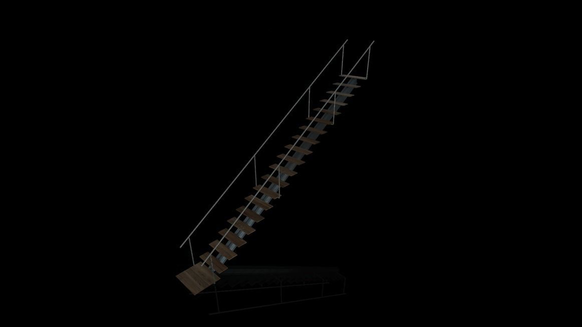 Modern loft full pack Low-poly 3D model_223