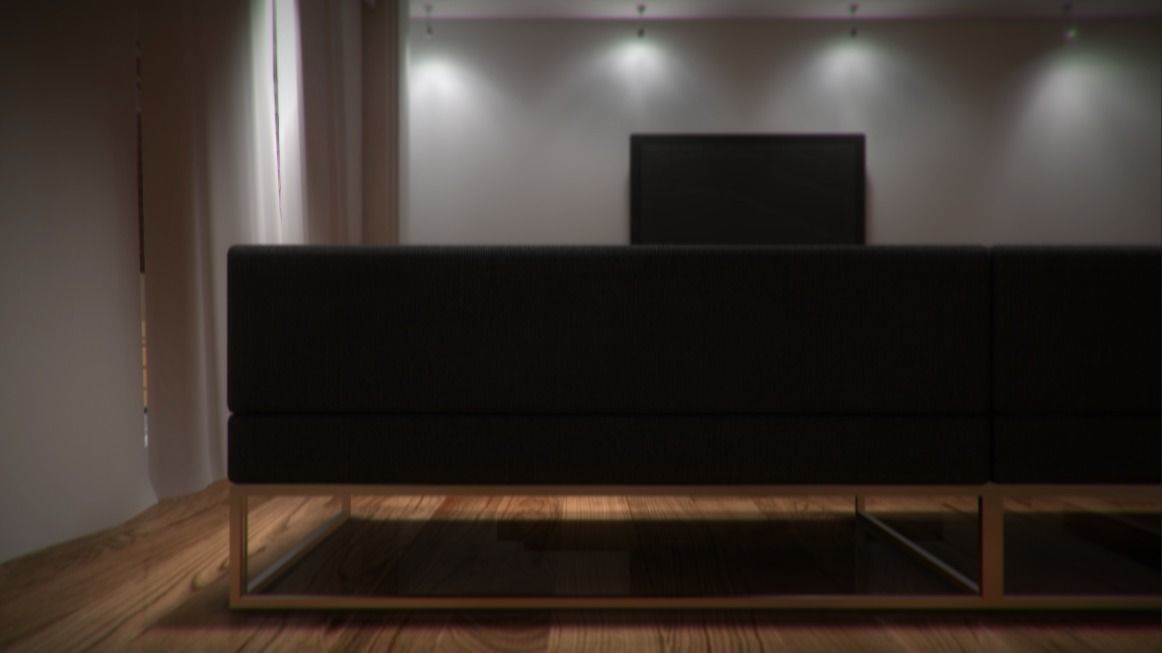 Modern loft full pack Low-poly 3D model_150