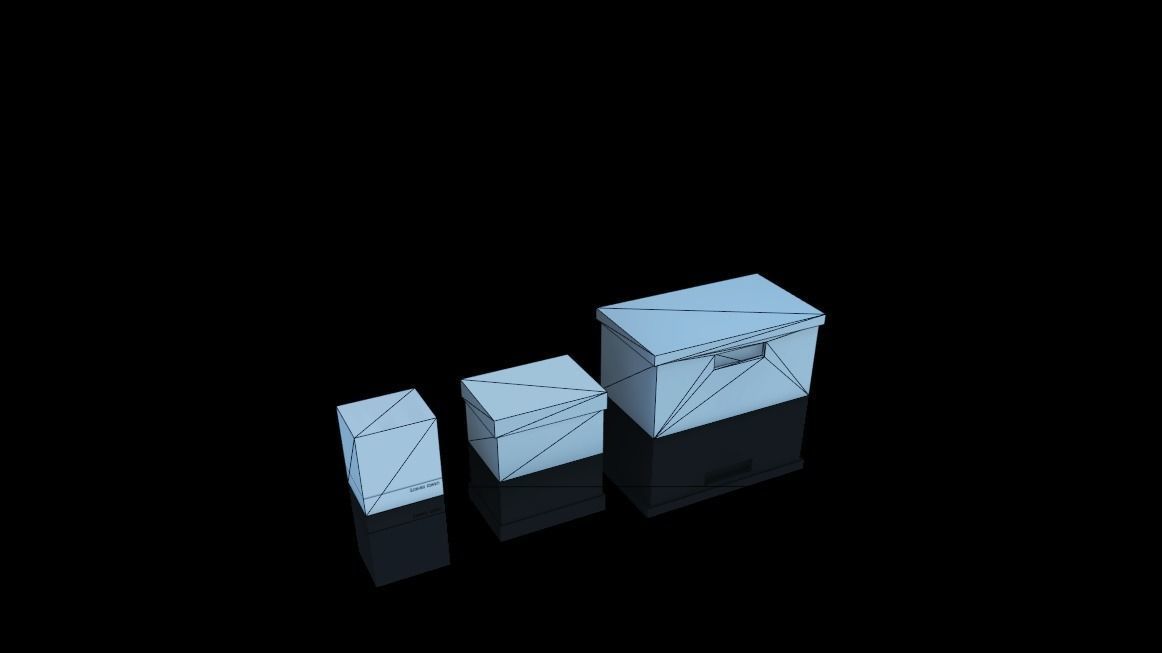 Modern loft full pack Low-poly 3D model_421