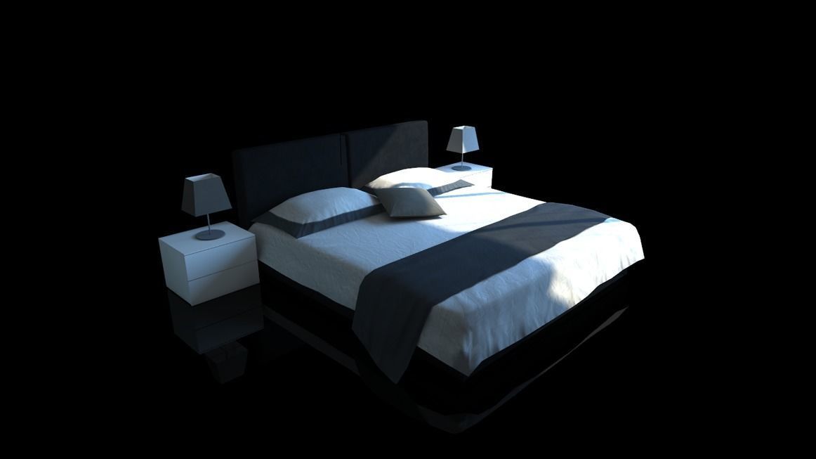 Modern loft full pack Low-poly 3D model_478