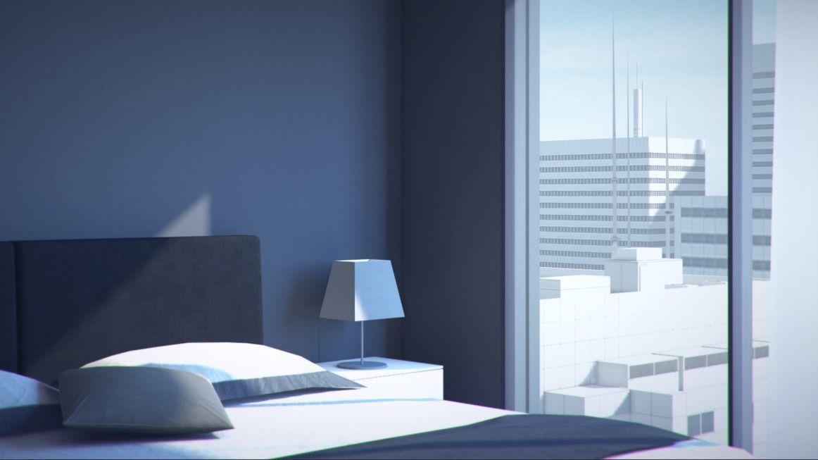Modern loft full pack Low-poly 3D model_70
