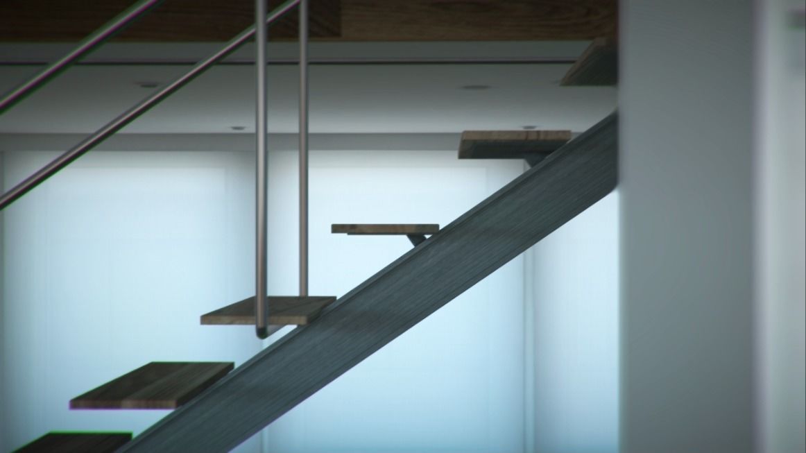 Modern loft full pack Low-poly 3D model_191