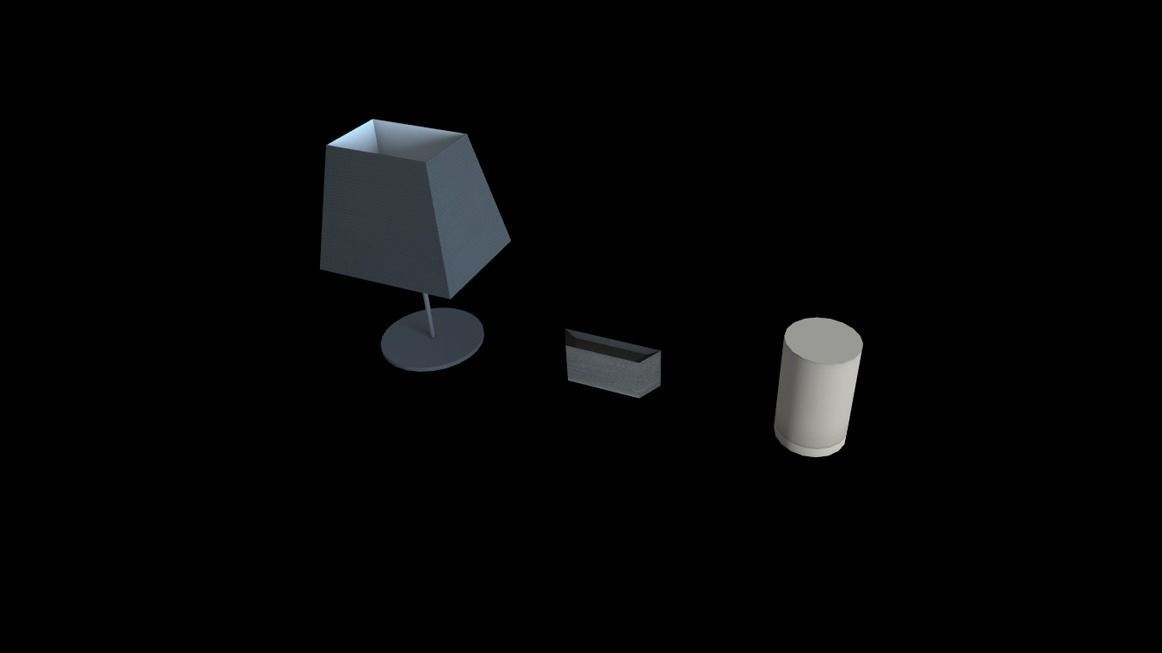 Modern loft full pack Low-poly 3D model_569