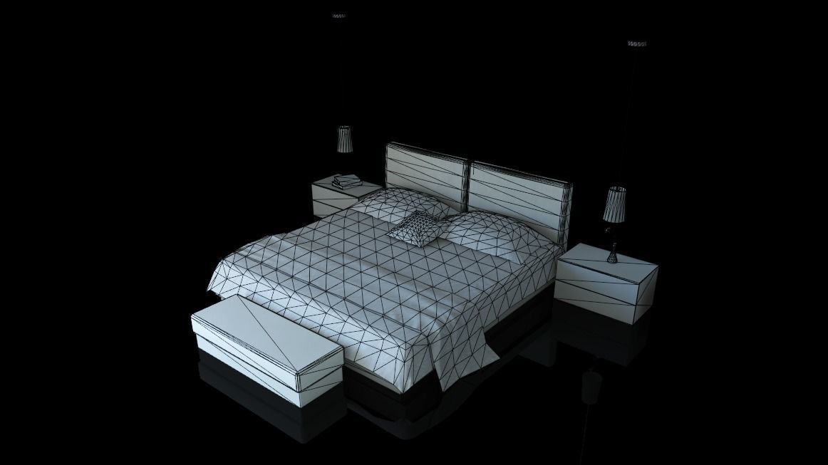 Modern loft full pack Low-poly 3D model_544