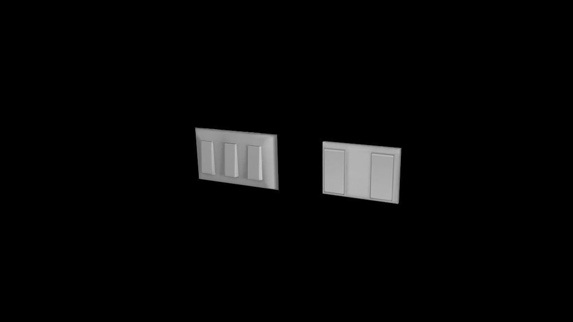 Modern loft full pack Low-poly 3D model_575