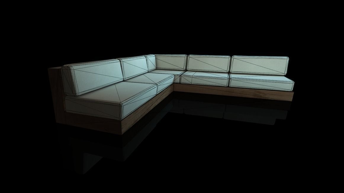 Modern loft full pack Low-poly 3D model_160