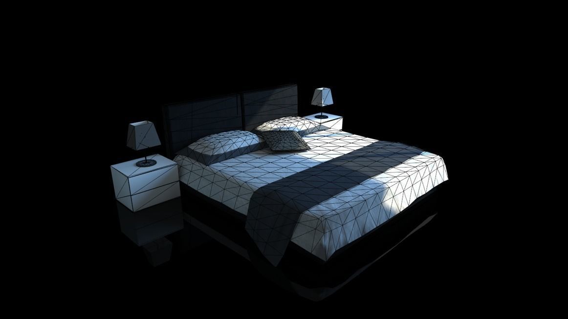 Modern loft full pack Low-poly 3D model_479