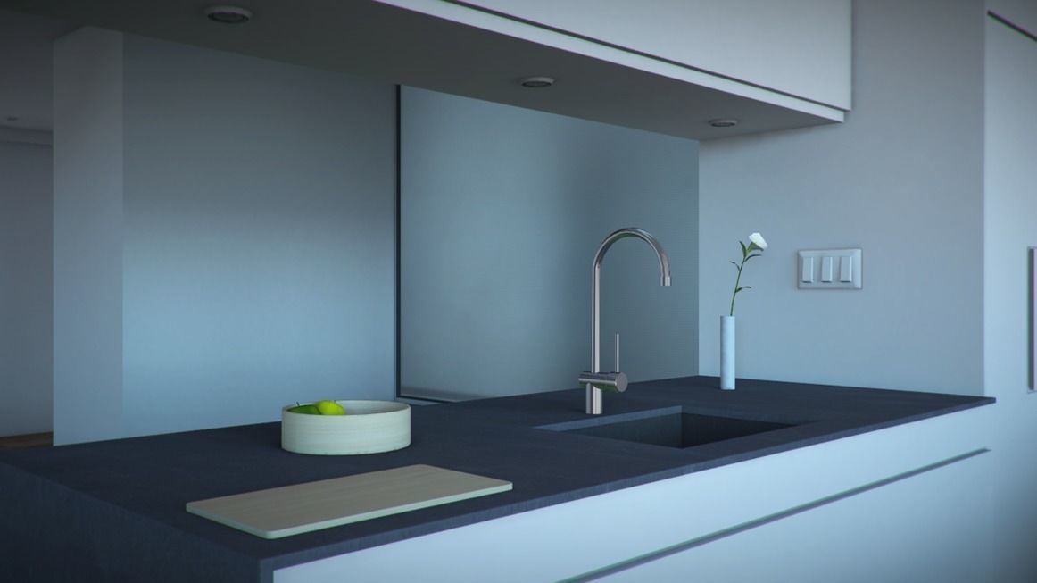 Modern loft full pack Low-poly 3D model_187