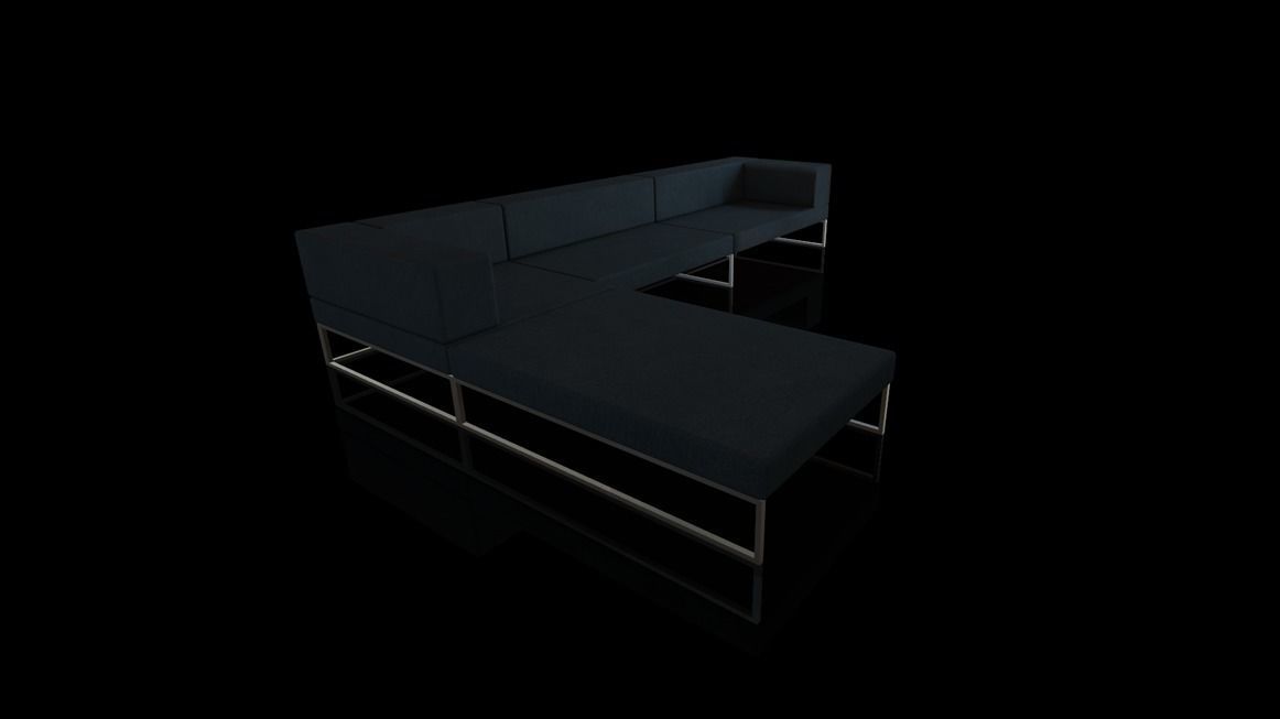 Modern loft full pack Low-poly 3D model_155