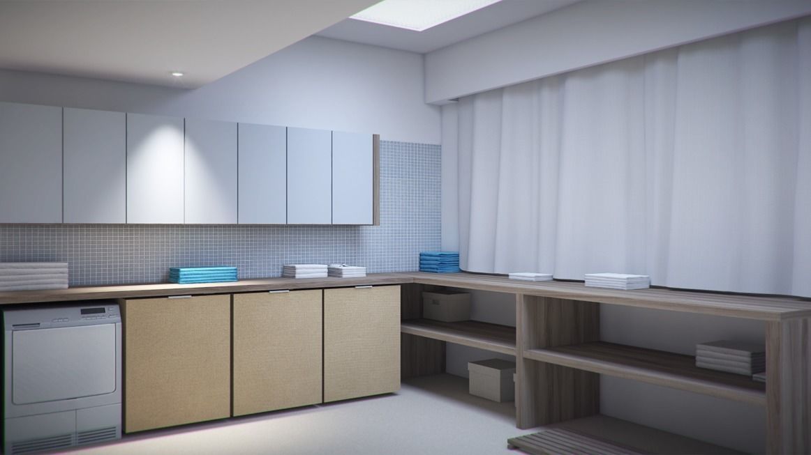 Modern loft full pack Low-poly 3D model_22