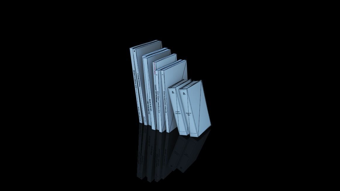 Modern loft full pack Low-poly 3D model_439