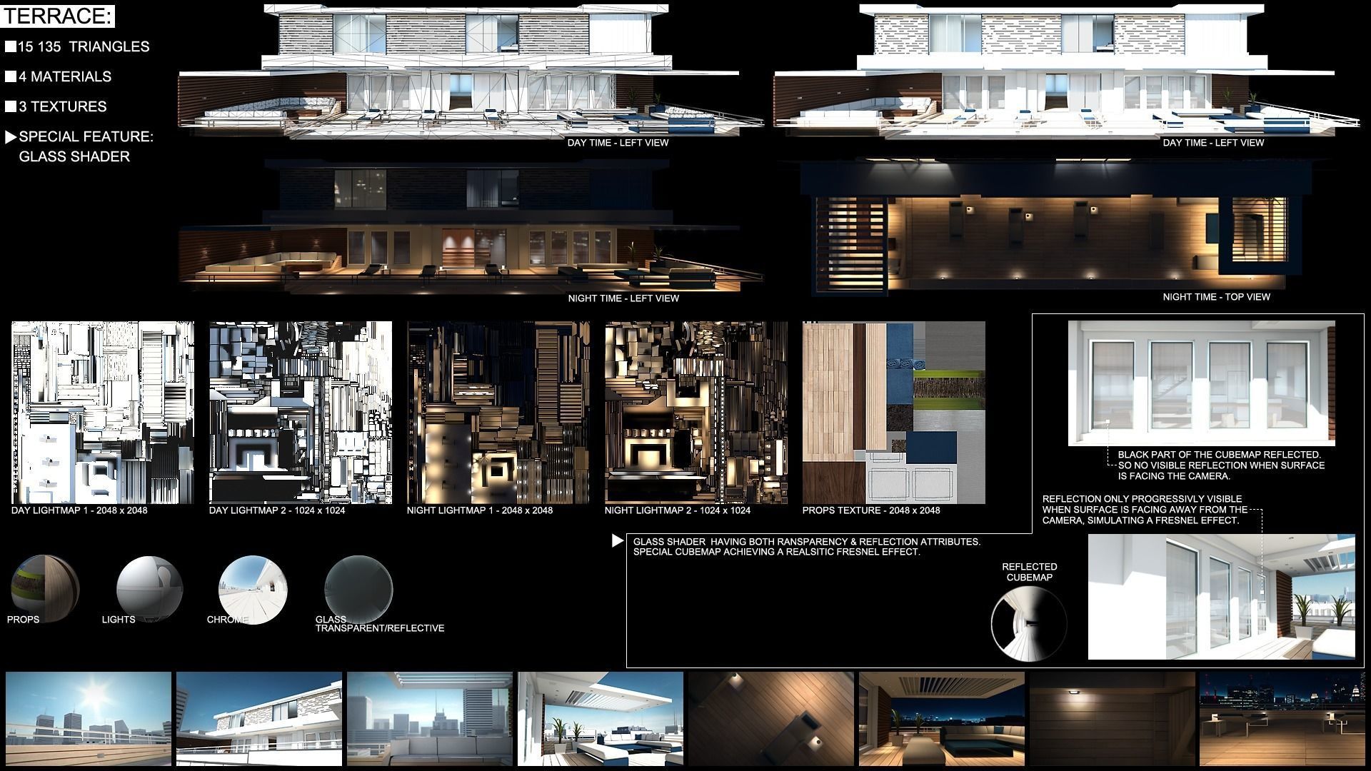 Modern loft full pack Low-poly 3D model_38
