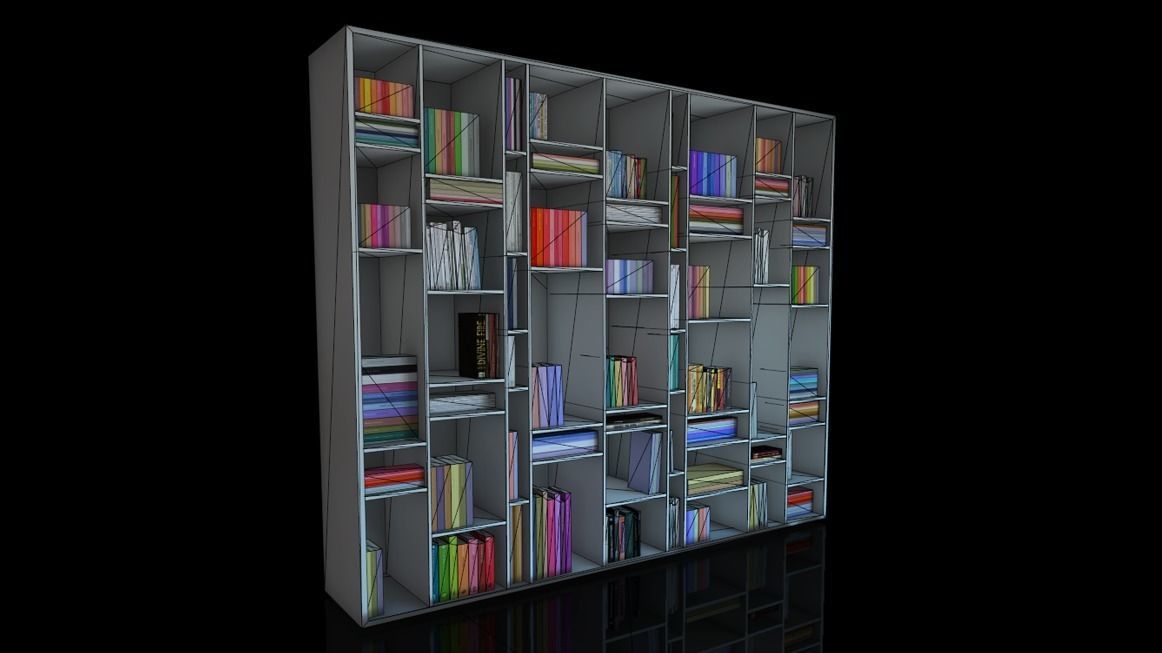 Modern loft full pack Low-poly 3D model_174