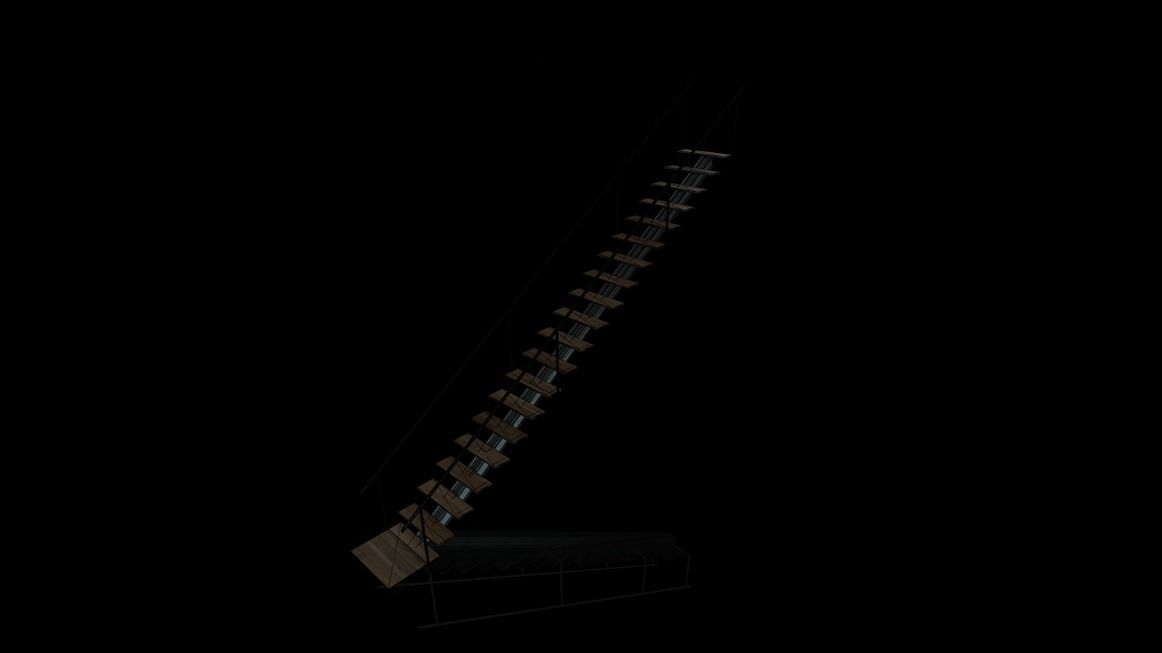 Modern loft full pack Low-poly 3D model_616