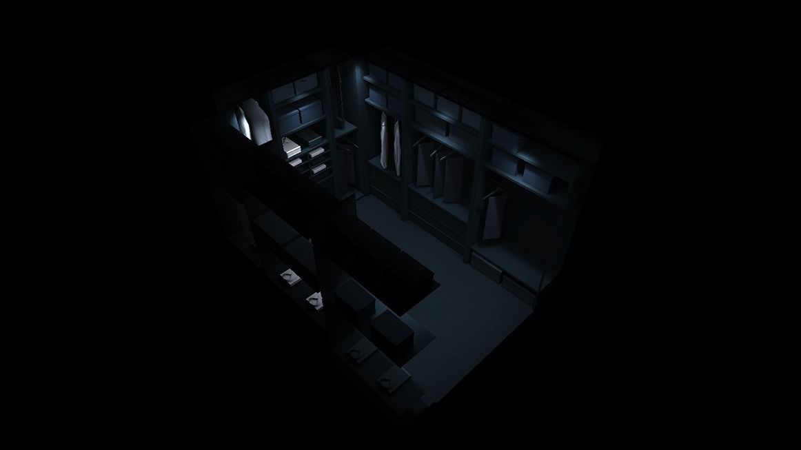 Modern loft full pack Low-poly 3D model_553