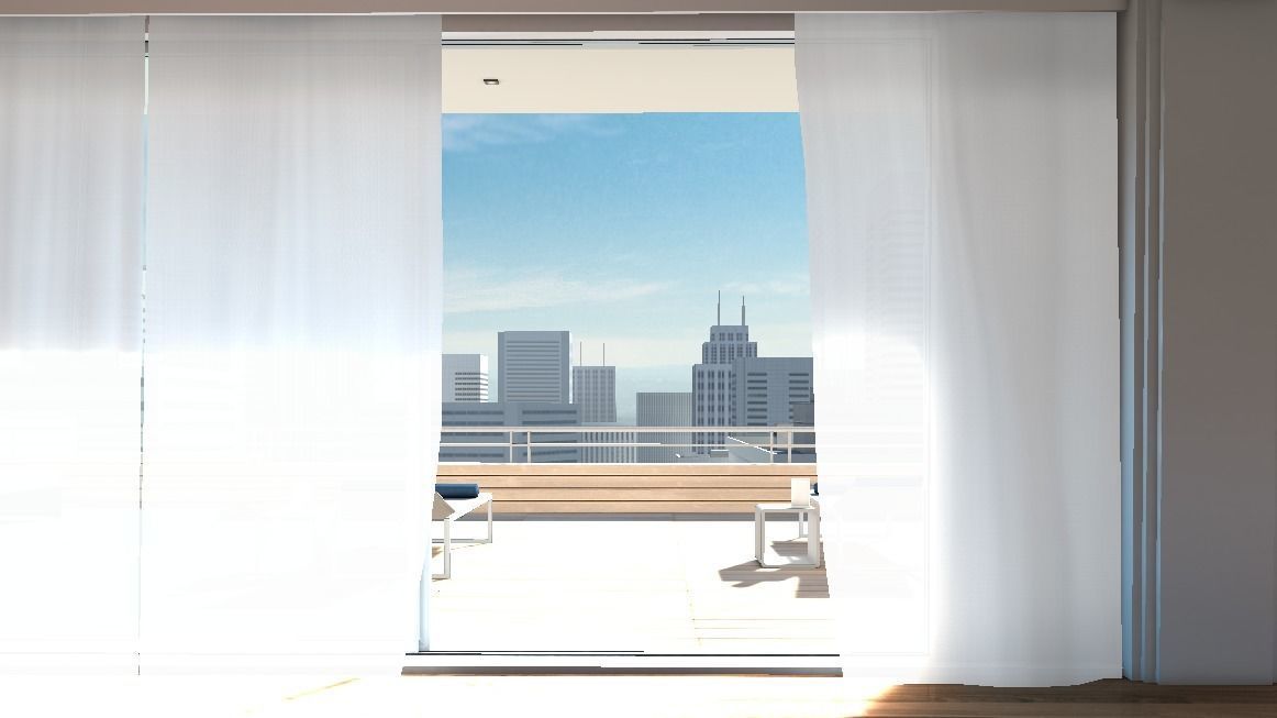 Modern loft full pack Low-poly 3D model_641