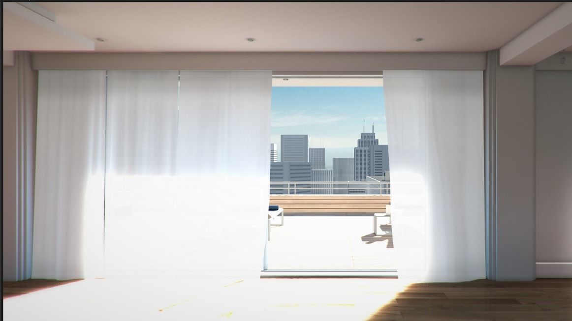 Modern loft full pack Low-poly 3D model_645