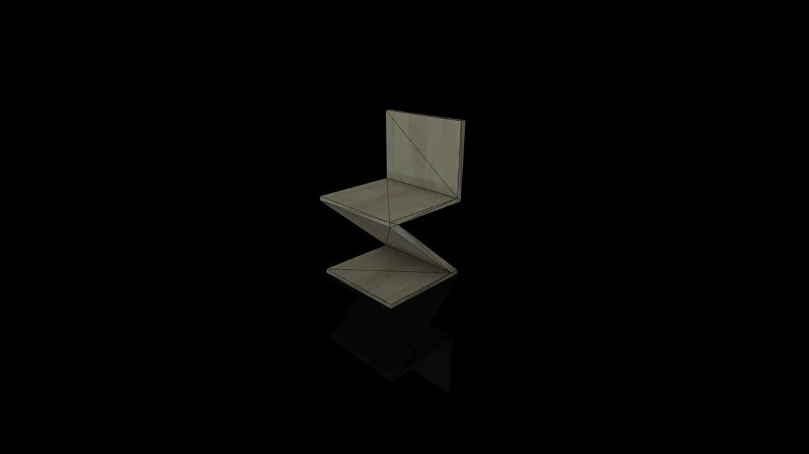 Modern loft full pack Low-poly 3D model_164