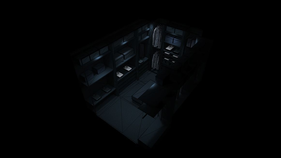 Modern loft full pack Low-poly 3D model_552
