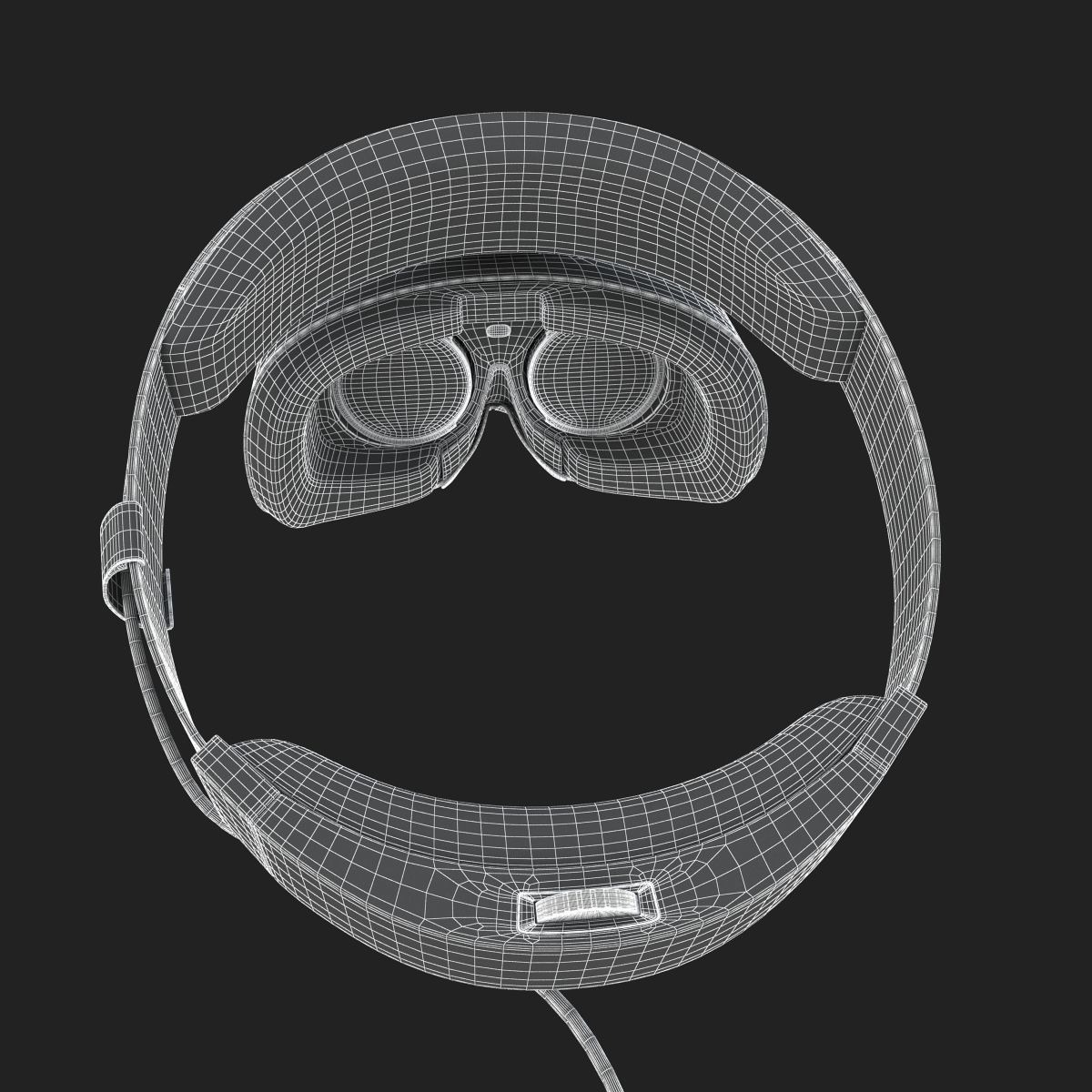 The Dell Visor Windows Mixed Reality Headset 3D model_26