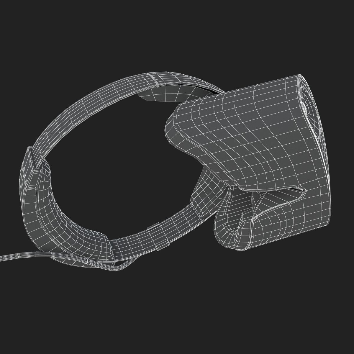 The Dell Visor Windows Mixed Reality Headset 3D model_20