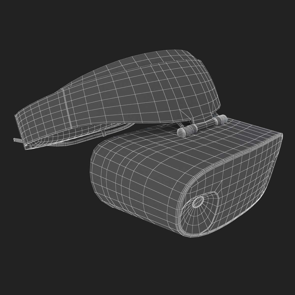 The Dell Visor Windows Mixed Reality Headset 3D model_33