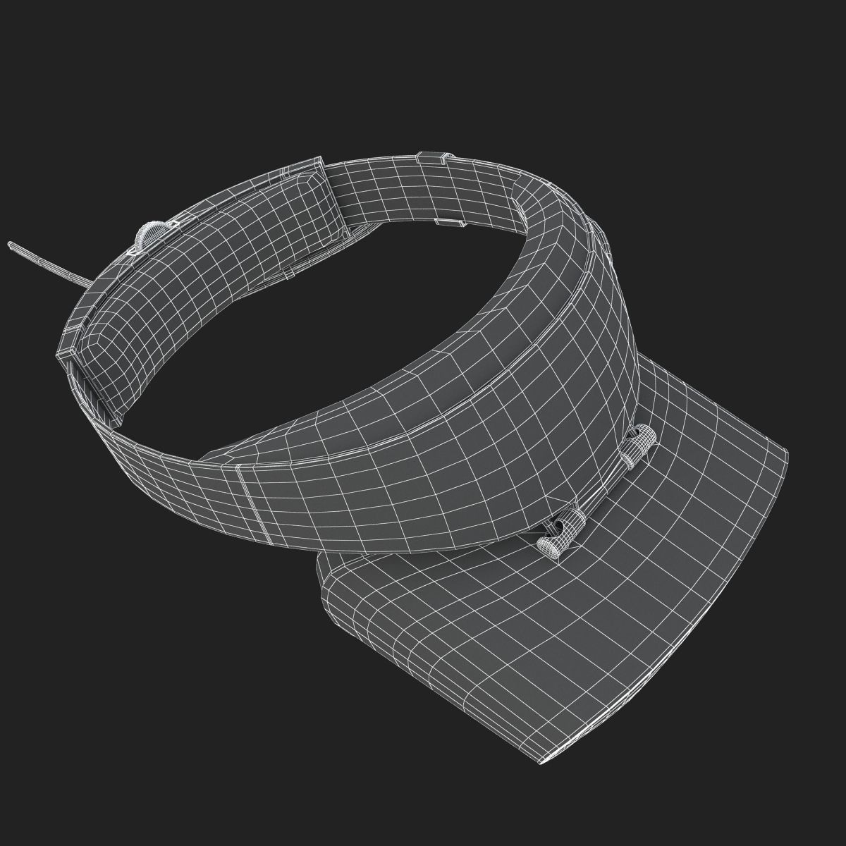 The Dell Visor Windows Mixed Reality Headset 3D model_23