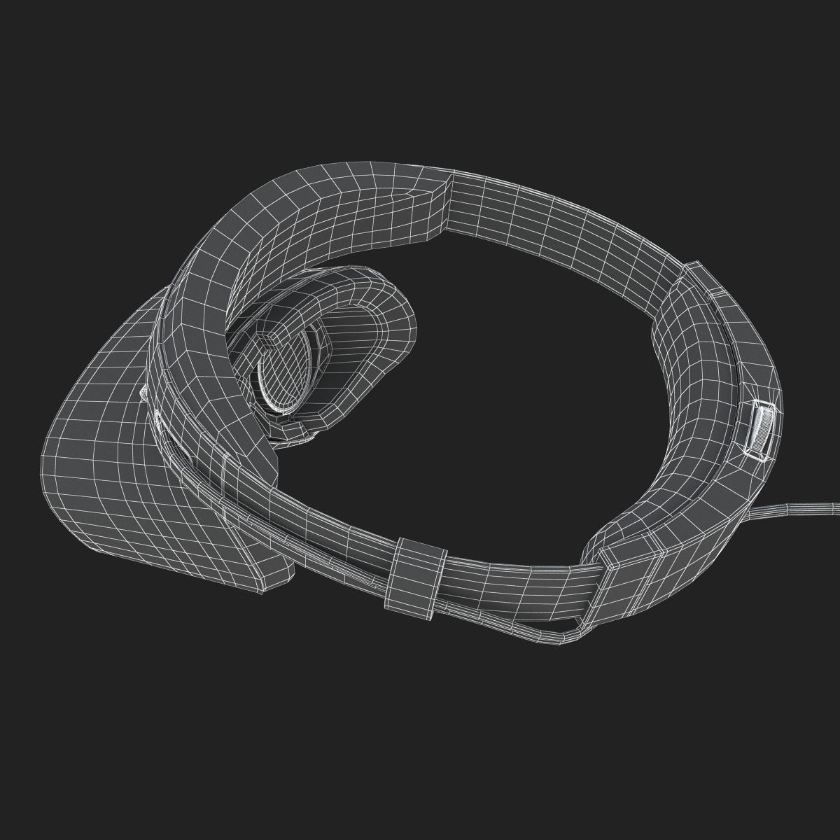 The Dell Visor Windows Mixed Reality Headset 3D model_29