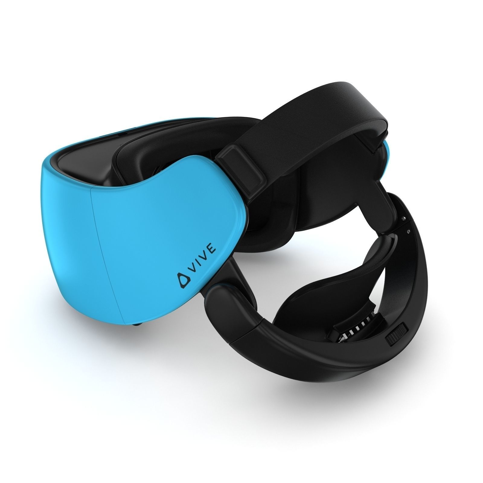 HTC Vive Focus Blue Headset 3D model_6